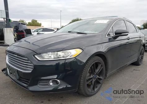 2014 Ford Fusion Titanium из США, поврежденный, VIN 3FA6P0D96ER132448